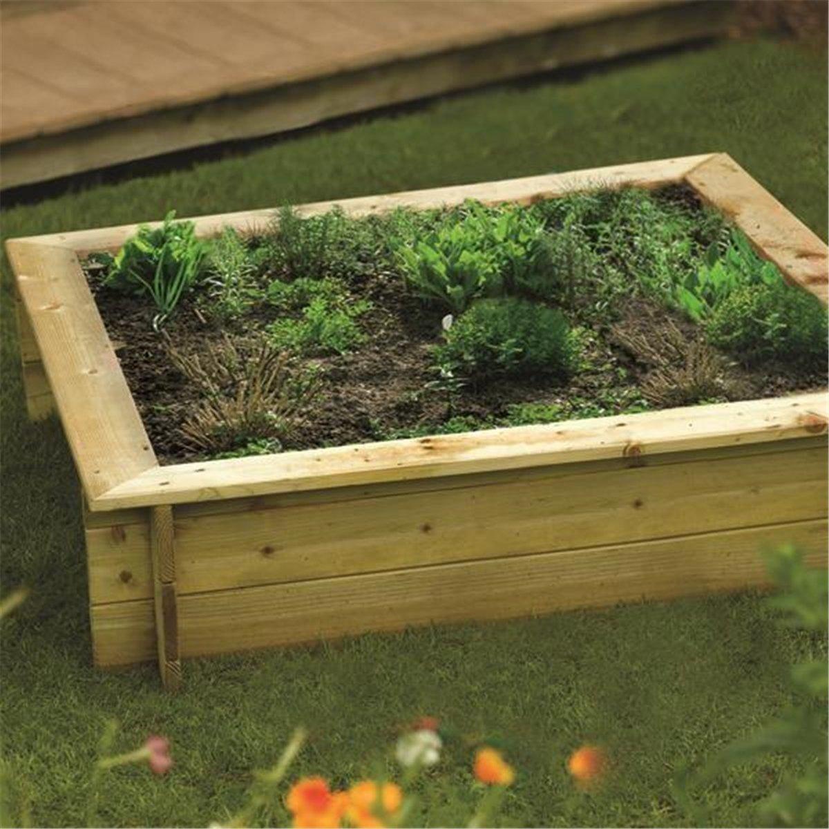Deluxe Raised Bed/Sandpit